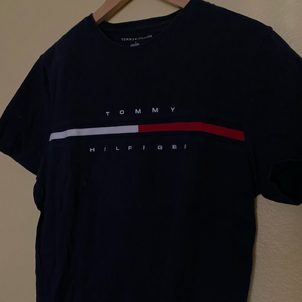 Tommy Hilfiger essential flag logo shirt